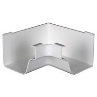Amerimax Home Products M0504 Gutter Inside Miter, K-Style, Traditional, Vinyl, White, 5-in. - Quantity 44