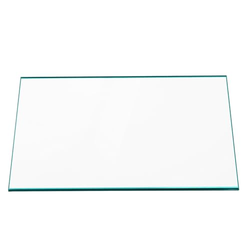 Image of UPGRADED 240350609 Fridge Glass Shelf,Refrigerator Crisper Pan Glass Insert Compatible with Frigidaire Kenmore Glass Shelf Replacement Crisper Drawer Cover Parts AP2115929 LFHT2131QE1 FFHT2131QS6