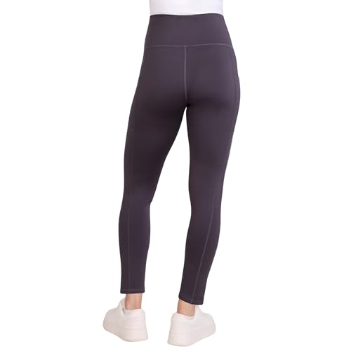 Image of Motherhood Maternity Women's Over the Belly Workout Activewear Pregnancy Leggings with Pockets