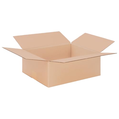 verpacking Faltkartons 400 x 300 x 150 mm KK 86 Braun [Größe und Stückzahl wählbar] 1-wellig mittelgroße Kartons 25 Stück