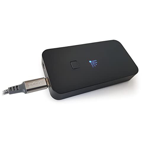 Nubert nuConnect TRX Funkadapter | Sender/Empfänger für Subwoofer und Aktivlautsprecher | Ersetzt Cinch-Kabel mit High Res Funk | Transceiver für alle Nubert Geräte mit X-Connect | Schwarz | 1 Stück