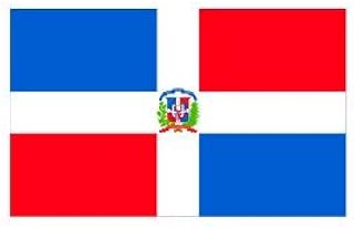 3pcs Dominican Republic Flag Funny Hard Hat/Helmet Vinyl Decal Sticker