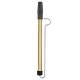 Metall-Trillerpfeife, professionelle Aluminium-Legierung, Musikinstrument mit Skala für pädagogisches Lernen, Partyauftritt (Gold)