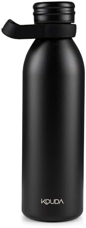 Garrafa Térmica Kouda 600ml Preta- Krios