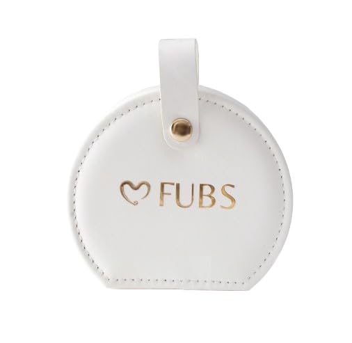 FUBS Elegant Round Jewelry Organizer Box Portable PU Leather Travel Case with Snap Button Closure for Rings, Earrings & Necklaces Women & Girls-image-17