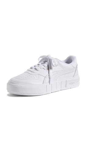 PUMA Womens Cali Court Lace Up Sneakers Shoes Casual - White