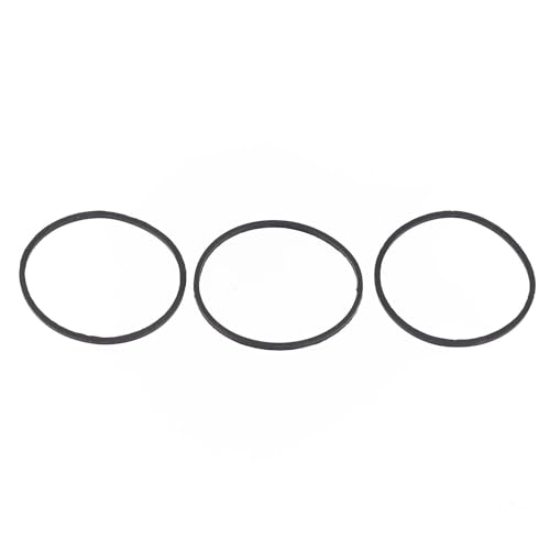 Lecreatekit Lot de 5 joints de cuve de carburateur pour tondeuse à gazon et modèles 693981, 280492 – Joints en caoutchouc noir, diamètre 4,8 cm