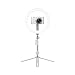Produktbild KODAK LED Selfie Ring Light  Stativ, für Smartphones, kleine DSLR, Actioncams, Fernbedienung, einstellbare Helligkeit und Farbtemperatur, 1600 Lumen  Weiß
