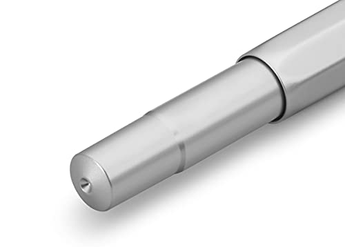 Image of Kaweco AL SPORT Fountain Pen Silver I Premium Fountain Pen for Ink Cartridges, 13 cm I Nib: M (Medium)