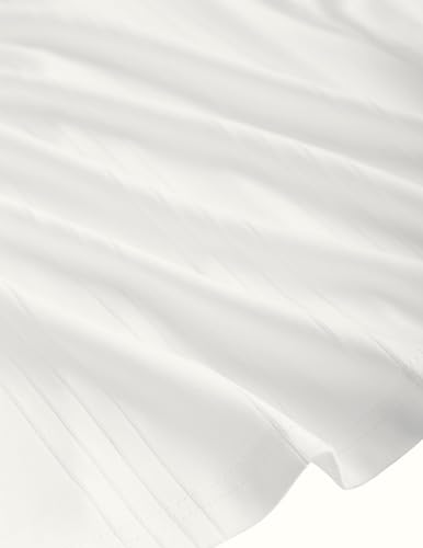 ZAFUL Suéter feminino de manga comprida e gola V com botões, caimento justo, básico, casual, Branco,