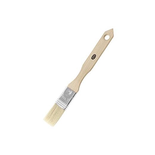 Dr. Oetker 1638 Bakborstel met houten handvat, borstel voor koken en bakken (afmetingen: 19,5 x 5 x 25), hoeveelheid: 1 stuk, bruin