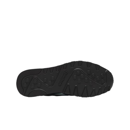 Image of Reebok Men's Classic Nylon Sneaker, Vector Navy /Glitch Aqua /Vintage Chalk, 6.5
