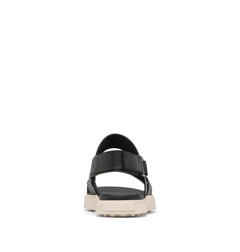 Sorel Women's Fashion Flat Sandal, Black, Gum, 8 by Sorel - Used condition - Image 3