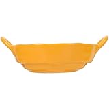 Bol en céramique avec poignées – conception ergonomique : les poignées latérales facilitent la prise en main et assurent une utilisation en toute sécurité, évitant ainsi les brûlures lors de la préparation plats