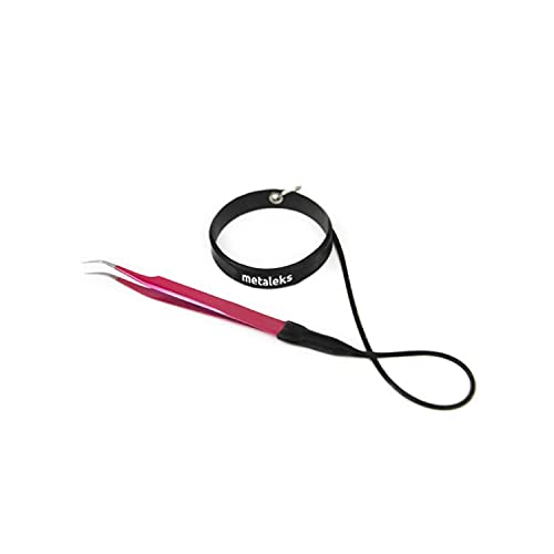 Pinzas protectoras para extensión de pestañas con correa de muñeca 4