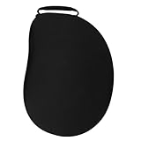 Vaguelly Thickened Eva Thumb Piano Storage Bag Mango Shape Design for Lyre Harp and Shockproof Portable Carrying Case for Outdoor Use