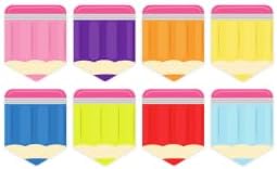 Whaline 8Pcs Classroom Kids Carpet Circle Seat Colorful Pencil Carpet Seats Back to School Non Slip Floor Seat Mat Rug for Group Activity Learning Play Areas