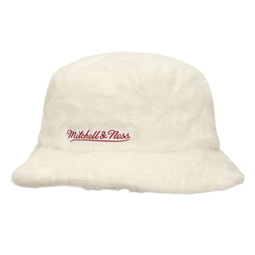 Bucket hat Chicago Bulls blanc en coton taille S/M pour l'été