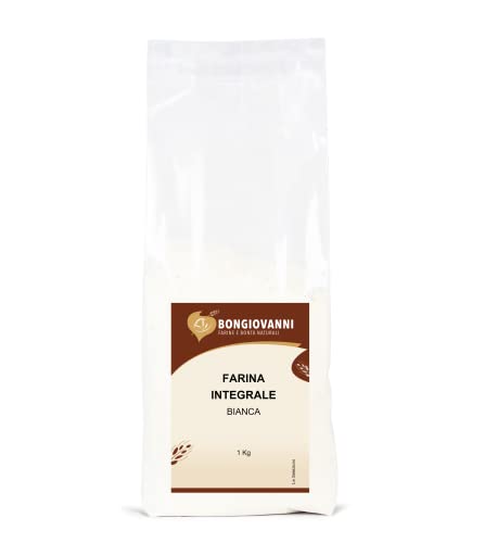 BONGIOVANNI FARINE E BONTA' NATURALI Harina Integral Blanca De Trigo Blando 1Kg