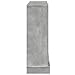 vidaXL Fireplace Surround Concrete Grey 39.4x11.8x34.4 Engineered Wood