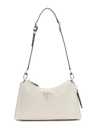 Sac à épaule GUESS Cresidia II sac à main blanc crème