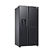 Produktbild Samsung RH68B8521B1/EG Side-by-Side Kühlschrank, 178 cm, 627 , Food Showcase-Tür, Platzsparender In-Door Icemaker, Twin Cooling+, No Frost+, 4,5  Wassertank, Premium Black Steel