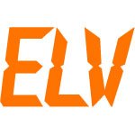ELV Innensirene 100-240 V AC Alarm-Sirene Rot