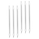 Gadpiparty 6 Stück Quarz Heizröhren Ersatzteile für Elektrische Heizungen mit Schneller Heizleistung und Erweiterter Heizreichweite Geeignet für Heimreparaturen