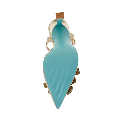 Betsey Johnson Womens SOFYA Mesh Pointed Toe Pumps4