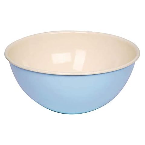 Riess, 0438-006, Obst- und Salatschüssel 30, CLASSIC - BUNT/PASTELL, Farbe Blau, Durchmesser 30 cm, Höhe 13.6 cm, Inhalt 5.0 Liter Cover