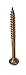 Simpson Strong-Tie SDWS16300QMB Strong-Drive SDWS Framing Screws, 0.160 Inch x 3 Inch, Quik-Guard, Low Profile Head, Sawtooth Point, Tan (Pack of 250)