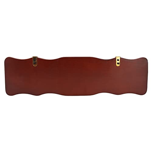 Marcador para billar de pared en madera teñida vino miniatura 6