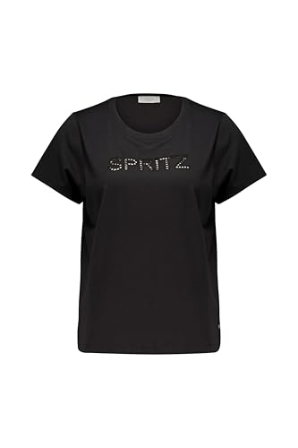 T-shirt femme DEELUXE noir idéal pour un look casual chic de bureau