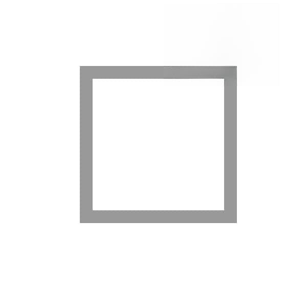 1pc 8x8mmx1mm Thick Aluminum Alloy Square Tube Profile Aluminum Alloy Rectangular Model Bracket Decoration Materials (Color : 8x8x1, Size : 190mm)