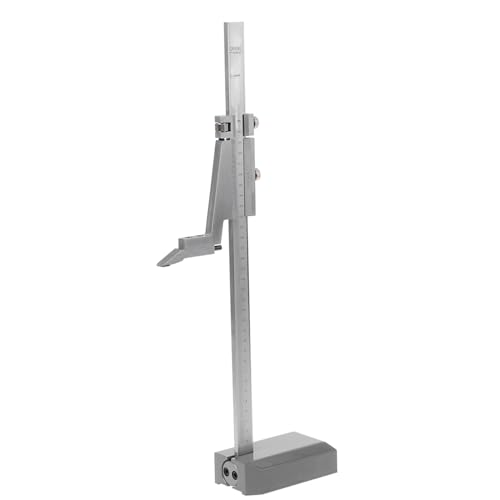 Medidor de altura de 300 mm, herramienta de medición con base estable de medición de altura Vernier