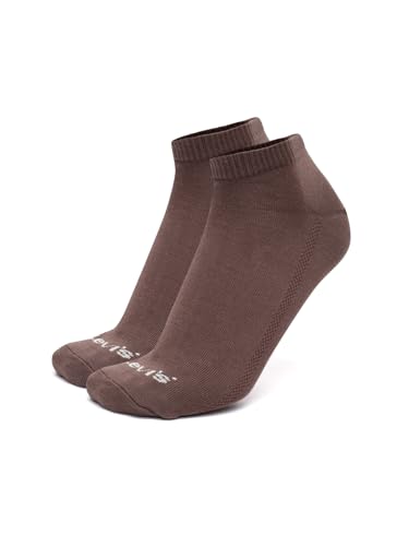 Image of Levi's LS304 Men's Compact Cotton Stretch Ankle Low Cut Socks (Pack of 3)