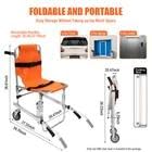 EMS Silla de escalera de aleación de aluminio, capacidad de carga plegable, silla de emergencia para personas mayores y discapacitados, capacidad de carga máxima 159 kg