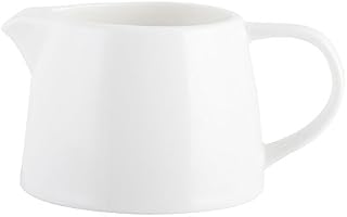 M By Mikasa Porcelain Milk Jug, 14 x 7 x 8 cm (5.5 Inch x 3 Inch x 3 Inch), White