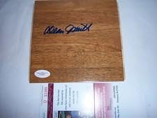 Dean Smith North Carolina Tarheels Jsa/coa Signed 6x6 Floorboard - Autographed College Floorboards