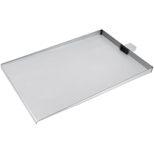 Drip Tray Heat Baffle Replacement for Traeger Tailgater 20 Junior Elite 20 Bronson 20 Pellet Grills SUB025 Grease Drip Pan Parts Compatible with Traeger Tailgater 20 Series Drip Tray Liner BAC408