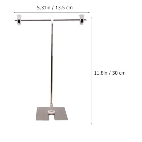 Soporte para carteles en forma de T ideal para oficinas y espacios interiores