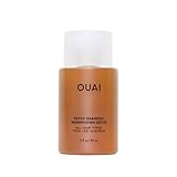 OUAI Detox Shampoo Travel Size - Clarifying Shampoo for Build Up, Dirt, Oil, Product and Hard Water - Apple Cider Vinegar & Keratin for Clean, Refreshed Hair - Sulfate-Free Hair Care (3 oz)