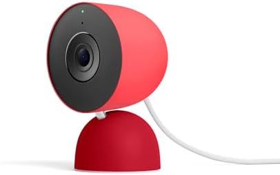 Google Nest Cam Indoor (Wired, 3rd Gen) - Security Camera with 2K...