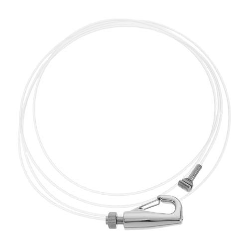 Healeved Kit Pesado para Colgar Cuadros con Alambre de Acero Inoxidable y Cuerda de Nylon Ajustable, Resistente y Versátil para Paredes y Techos