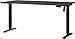 Produktbild Germania Schreibtisch 8024-547, in Graphit, elektr. höhenverstellbar, 160 x 119 x 80 cm (BxHxT)