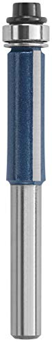 BOSCH MRC23EVSK Combination Router - 15 Amp 2.3 Horsepower Corded Variable Speed Combination Plunge & Fixed-Base Router Kit with 3/8 In. x 1 In. Carbide-Tipped Double-Flute Flush Trim Router Bit
