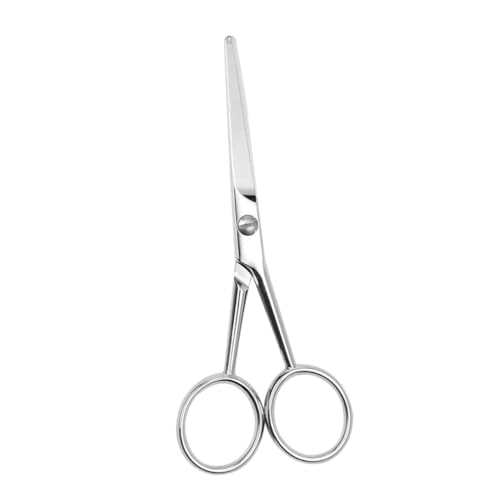 WOFASHPURET Men's Beard Scissors Precision Brow Trimmer Anti-slip Hair Cutting Scissors
