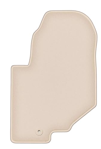 Tapis velours conducteur de qualité supérieure beige pour SUV SsangYoung Rexton IV 7 places