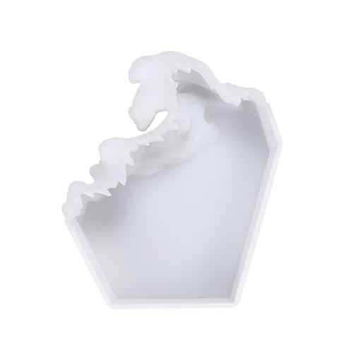 FUKAJOMFEN Unique Mold Resin Moulds Crafting Moulds Irregular Crystal Ornaments Dropping Glue Molds Epoxy Resin Molds for Crafting