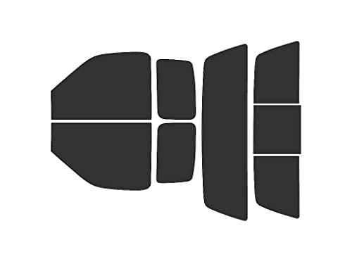 Rvinyl Window Tint Kit Compatible with Ford F-150 1997-2003 (2 Door) - Complete Precut Kit - 20%
